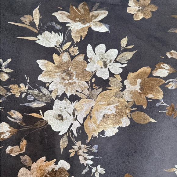 Goldie Black and White Label Asymmetrical teddy bear jacket size M - Picture 6 of 7